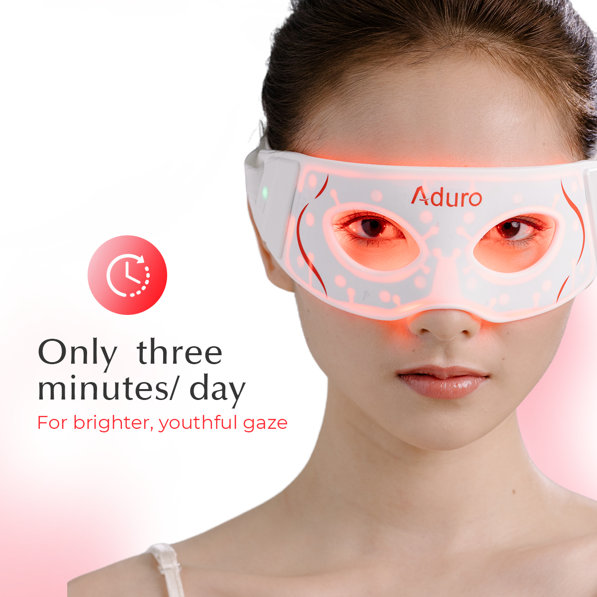 Aduro | Classic | Luxury bundle | Eye Mask + Neck and Décolleté Mask + Gift