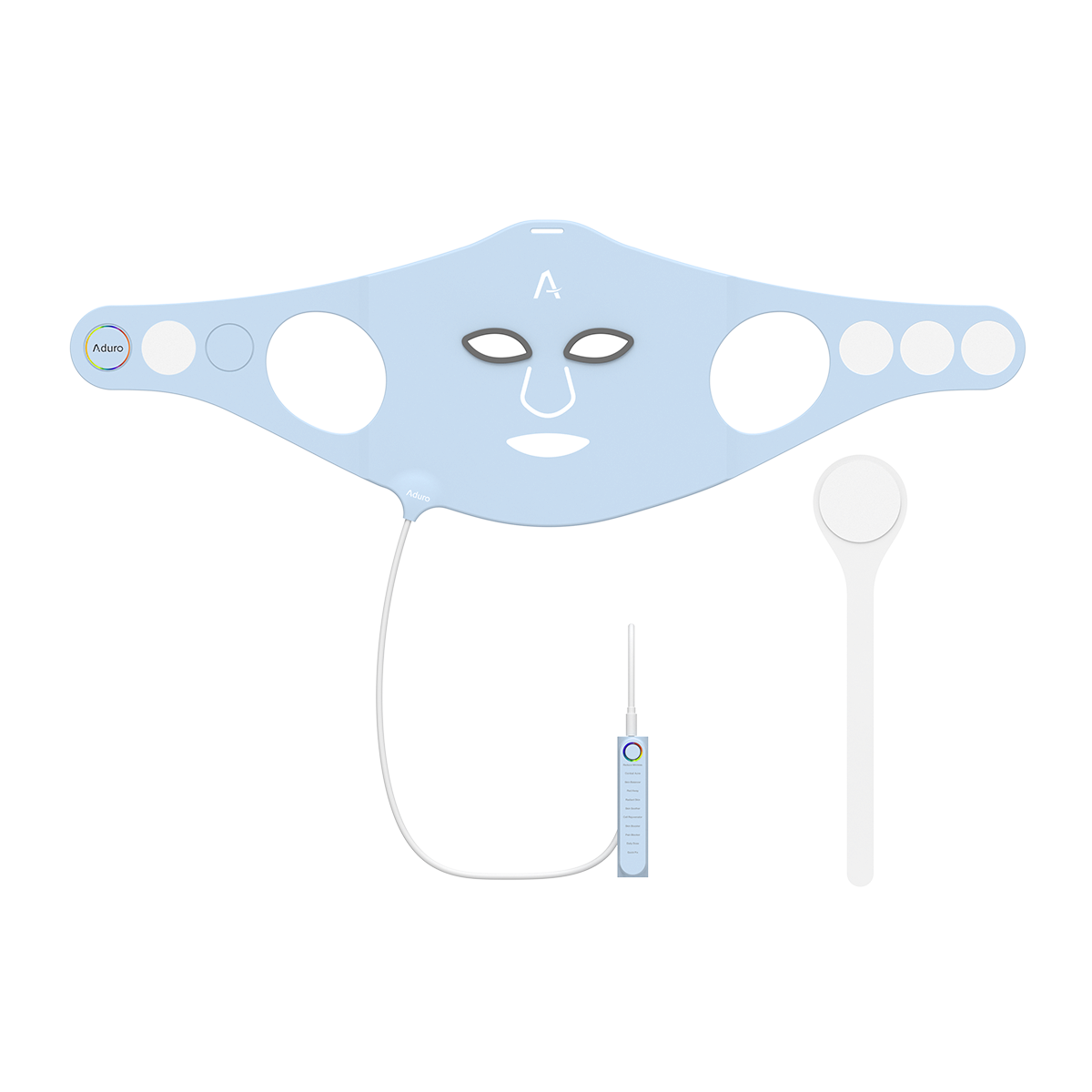 Aduro Delux bundle | Facial Mask + Neck and Décolleté Mask + FREE Aduro Palm V1
