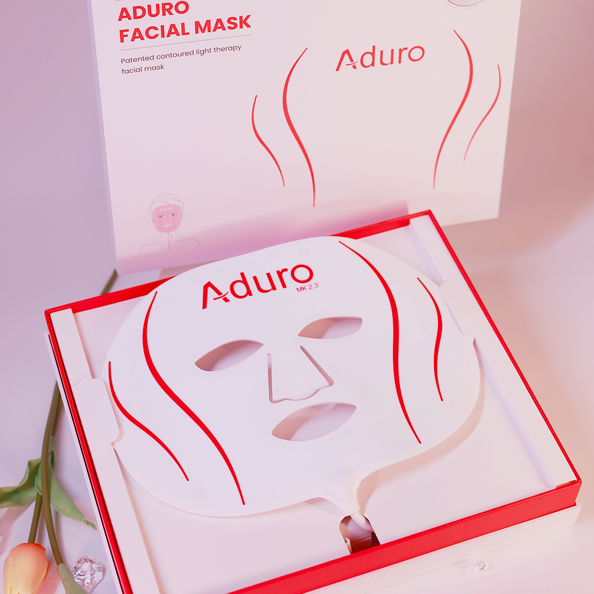 Aduro | Delux bundle | Facial Mask + Neck and Décolleté Mask + Gift